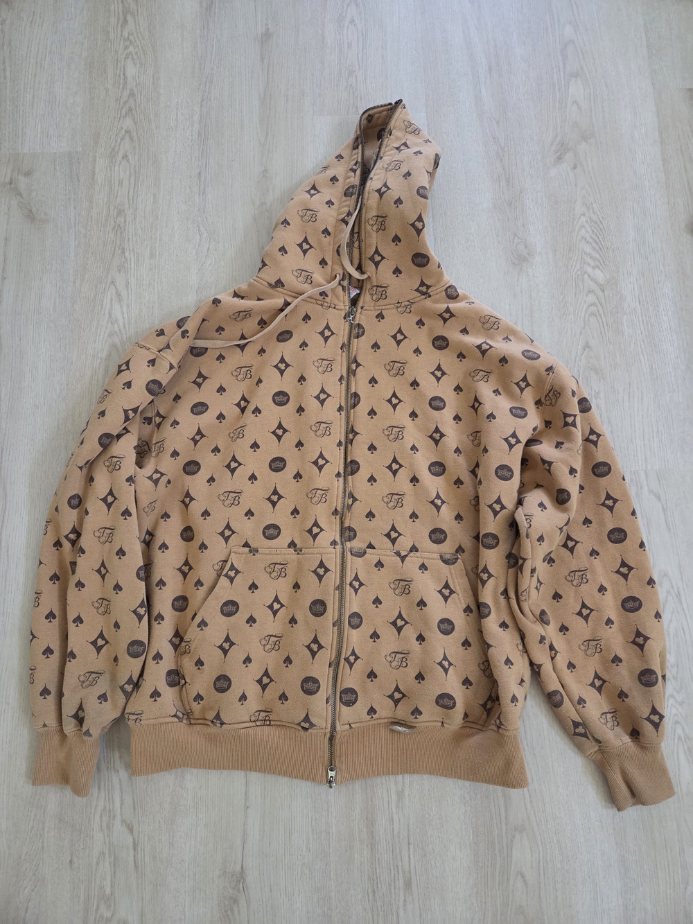 Vintage Johnny Blaze Monogram Hoodie